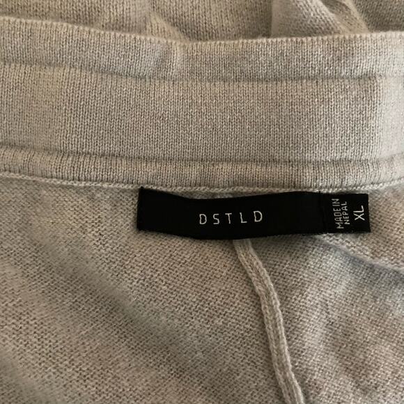 DSTLD WOMEN'S STONE REGULAR FIT 100% CASHMERE JOGGER PANTS X-LARGE - Picture 10 of 12